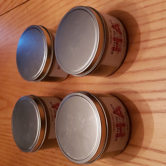 Trader Joe's Other New Never Used 4 Trader Joes Candles Honeycrisp